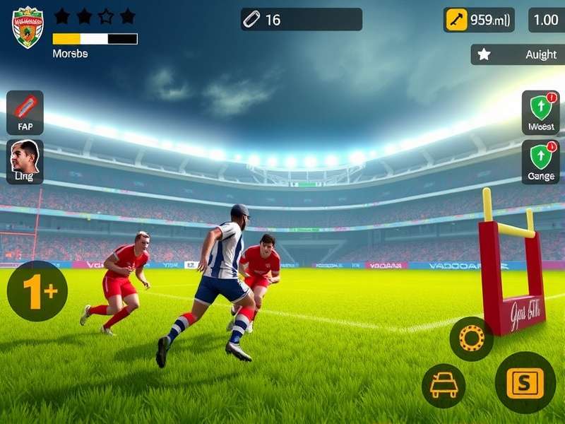 Vadodara Rugby Rampage gameplay screenshot